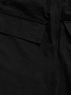 Multi-Pocket Baggy Flare Pants
