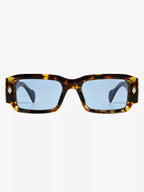 Gold Arrow Studded Square UV-Protection Sunglasses