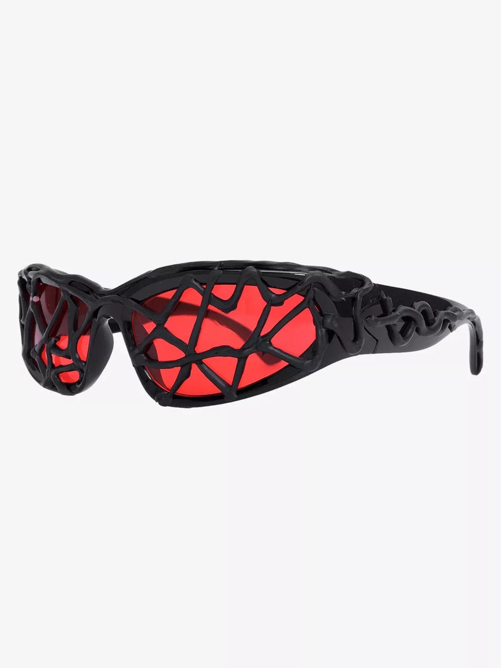 Futuristic Wavy Frame Sunglasses