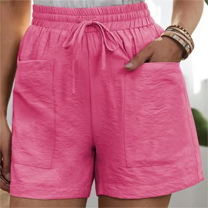 🔥Buy any 2 Get 10% off🔥Solid Two Pockets Loose Casual Short Pants