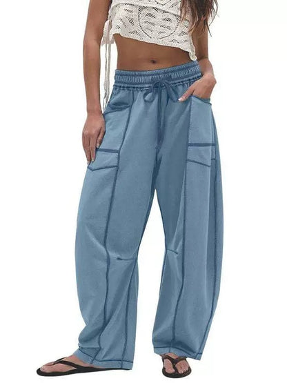 Women’s Wide Leg Lounge Sweatpants with Pockets