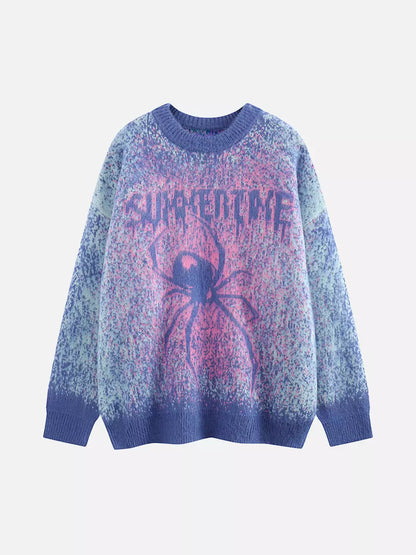 Niceprimes Gradient Spider Sweater