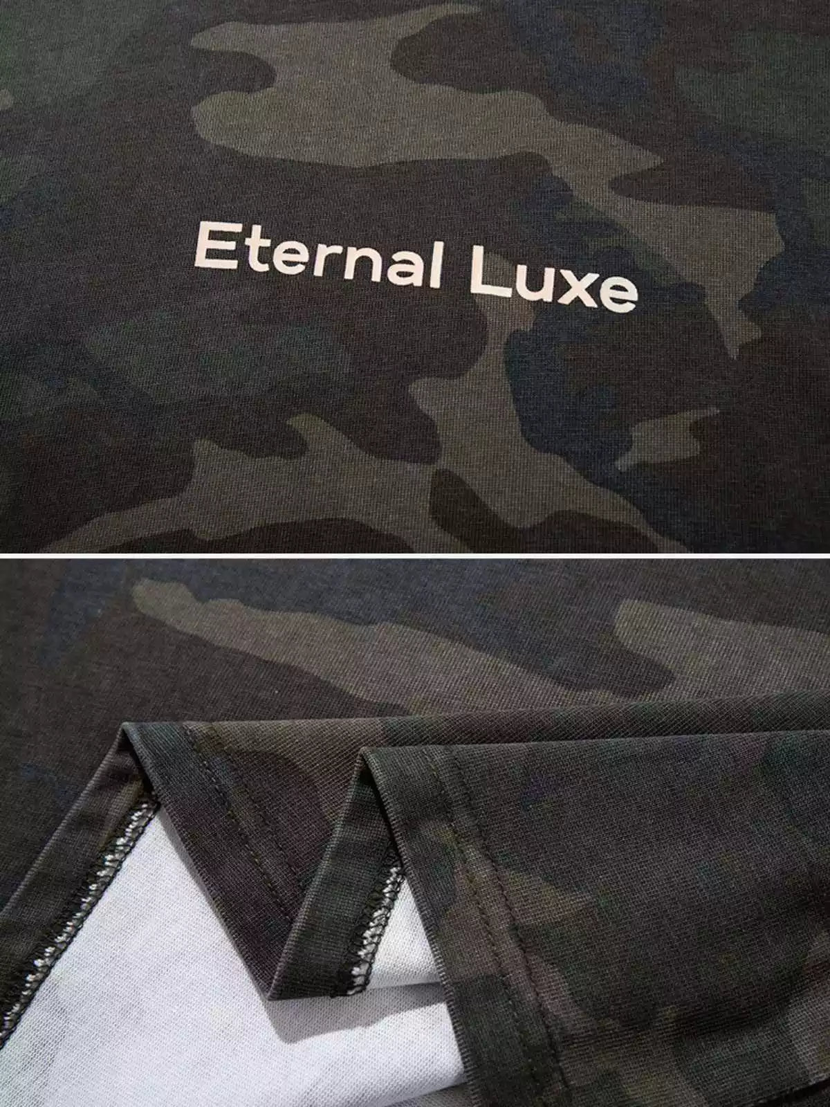 Printed Camo Long Sleeve