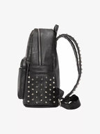 Rivet Crocodile-Print Backpack