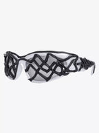 Futuristic Wavy Frame Sunglasses