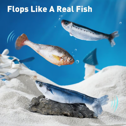 Realistic Flopping Fish Cat Toys