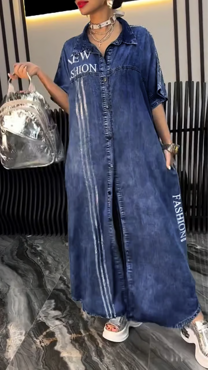 Women's Denim Comfortable and Fashionable Dress