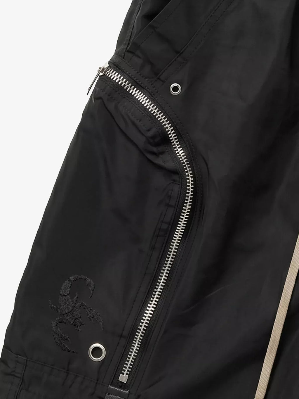 Functional Techwear Zip Shorts