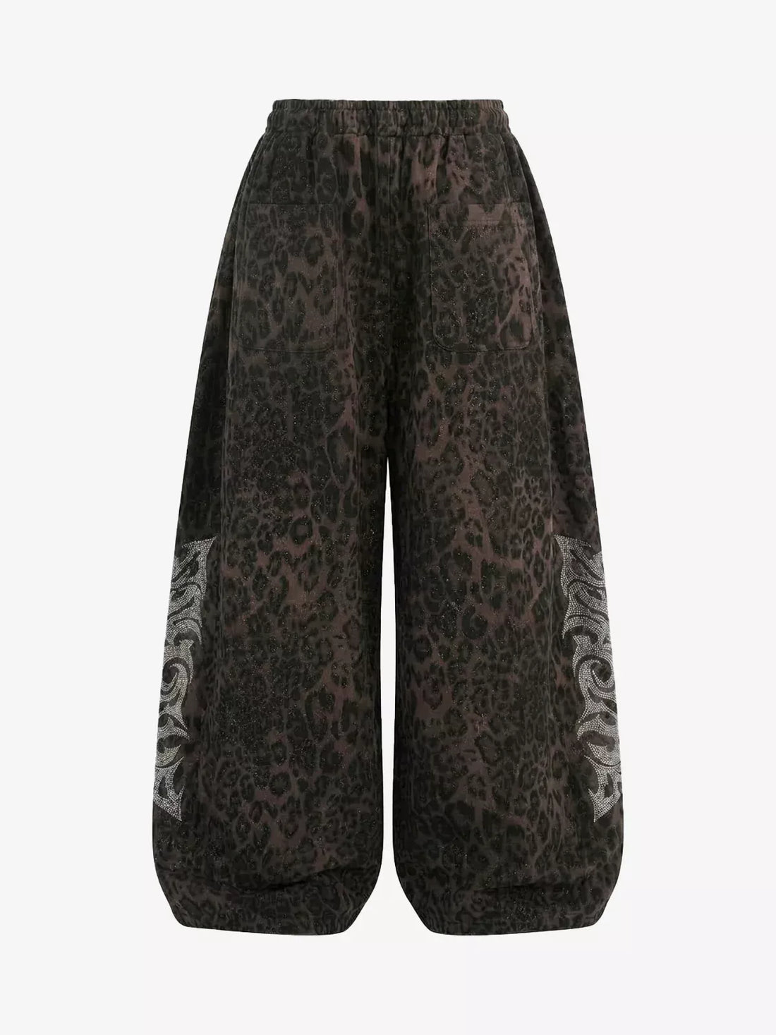 Relaxed Leopard Camouflage Pants
