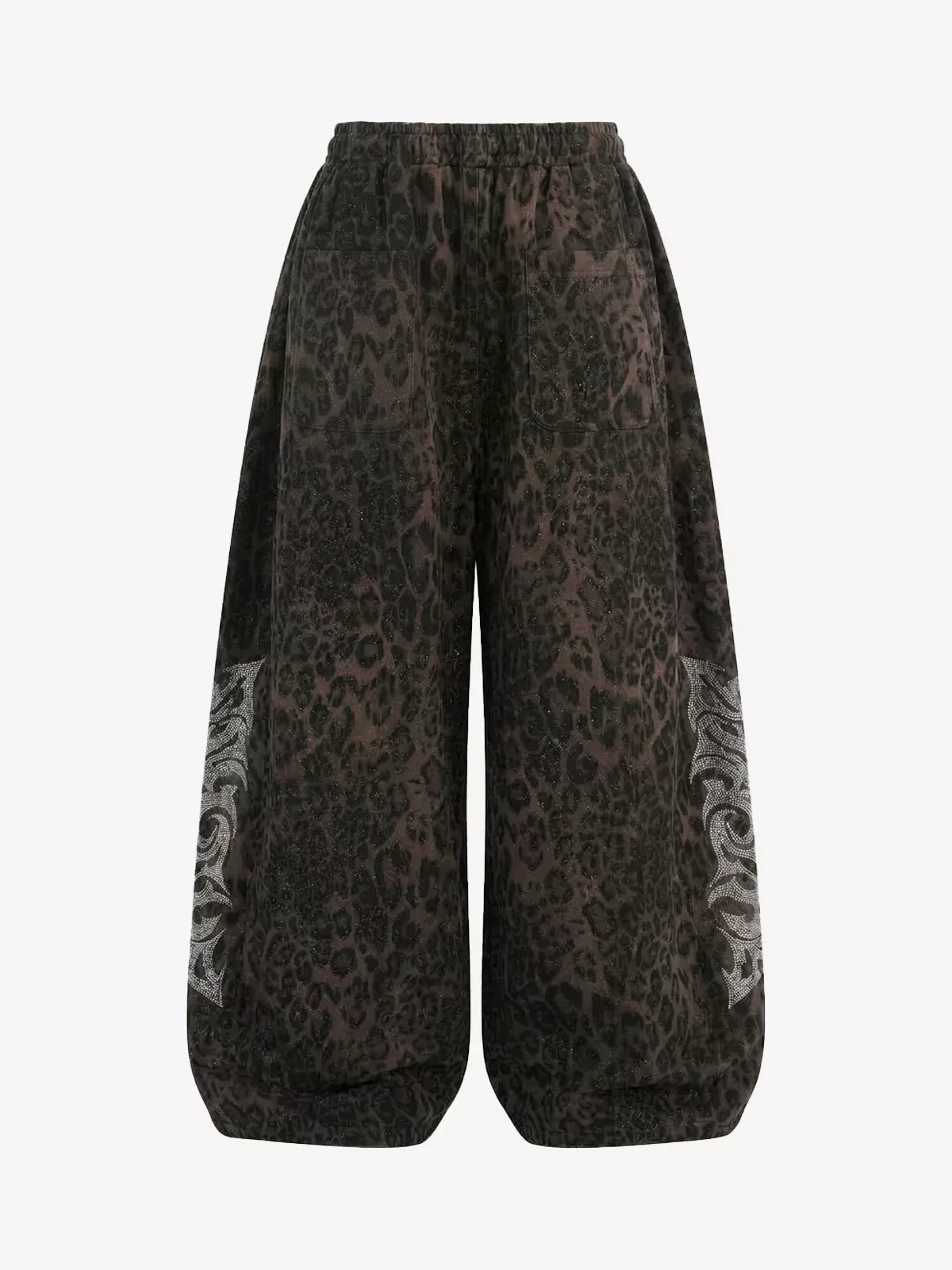 Relaxed Leopard Camouflage Pants