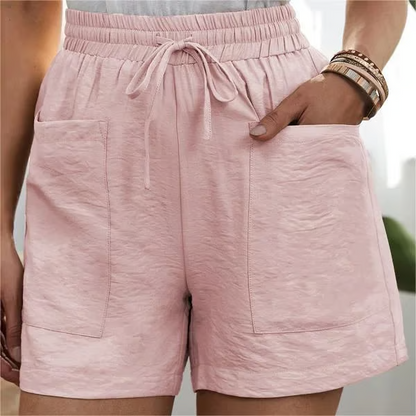 🔥Buy any 2 Get 10% off🔥Solid Two Pockets Loose Casual Short Pants