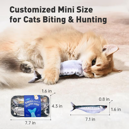 Realistic Flopping Fish Cat Toys