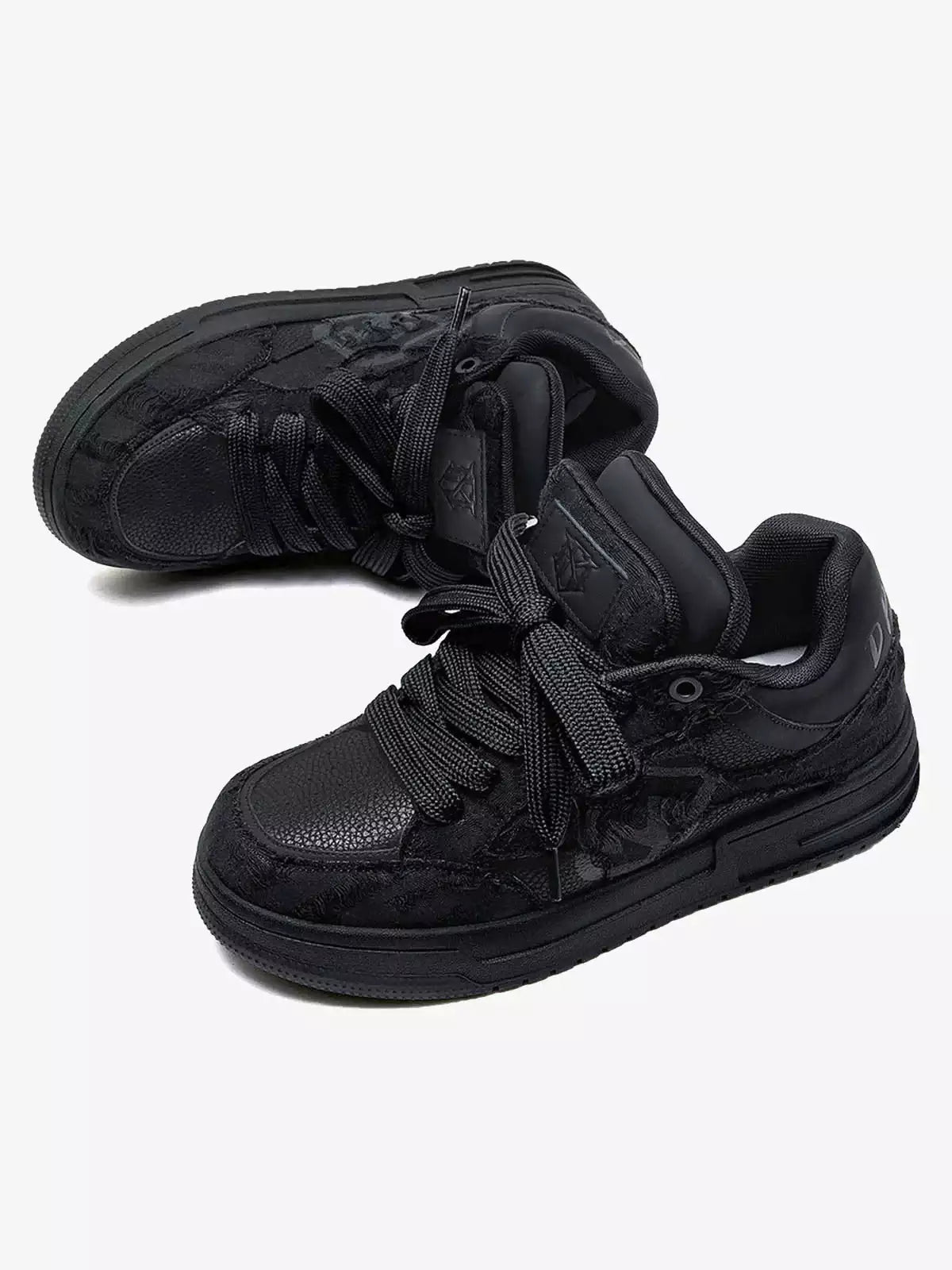 Niceprimes Rubber Sole Black Knight Destruction Skate Shoes