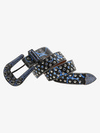 Croc Crystal Skull Belt