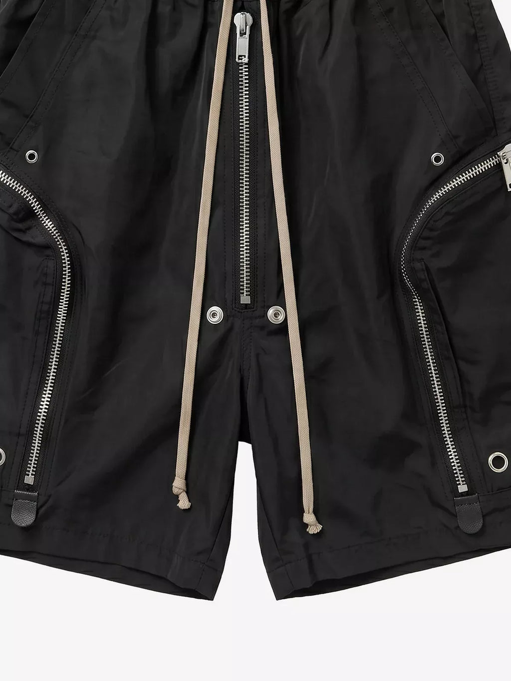 Functional Techwear Zip Shorts