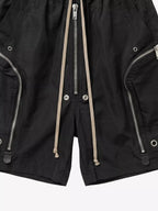 Functional Techwear Zip Shorts
