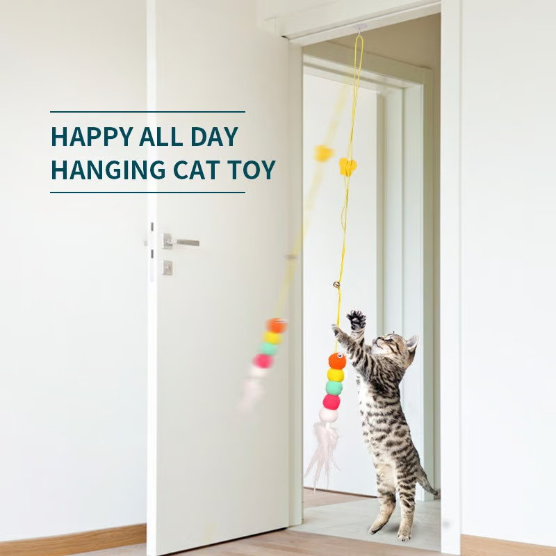 (🔥Hot Sale😸) Hanging Bouncing Cats Toy (🔥Buy More Save More🔥)