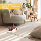 🔥Interactive chirping bird cat toy 😸