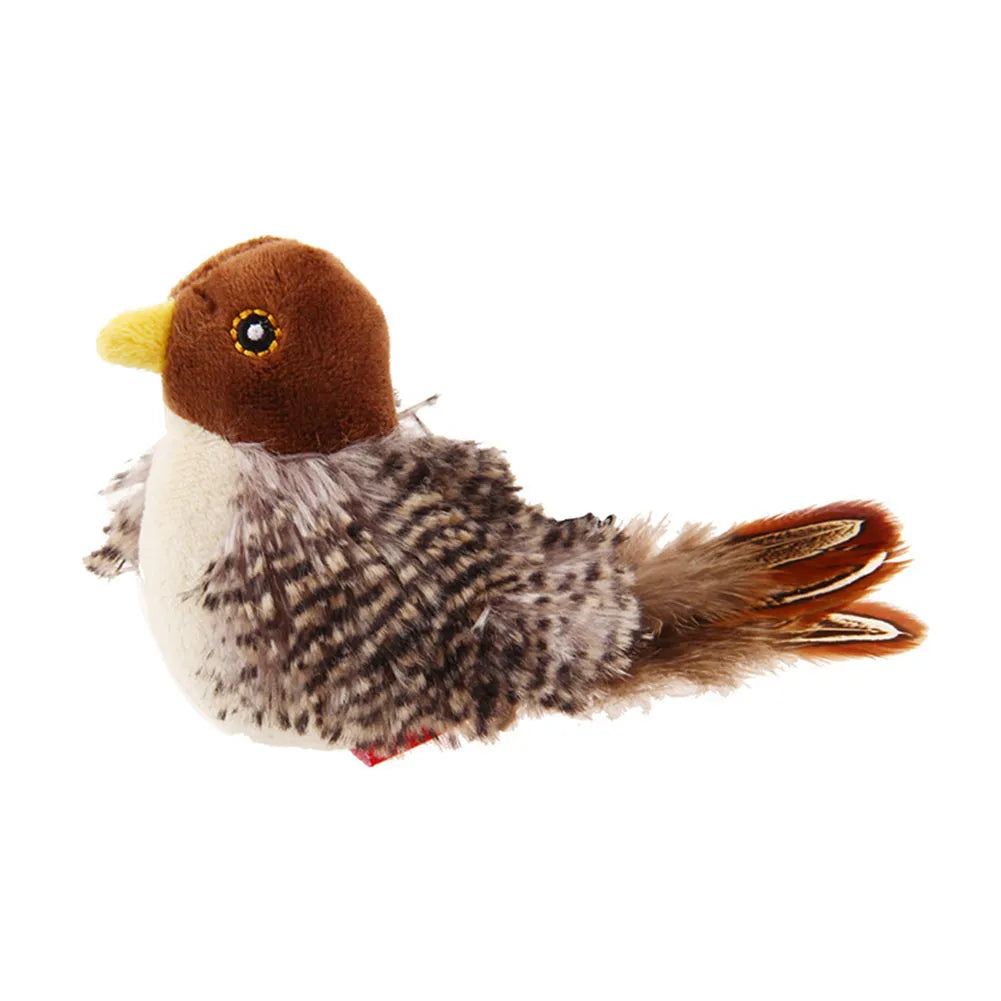 🔥Interactive chirping bird cat toy 😸