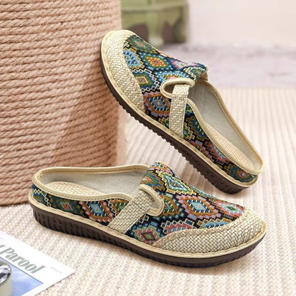 🔥Buy any 2 Get 10% off🔥Soft Sole Embroidered Summer Slip