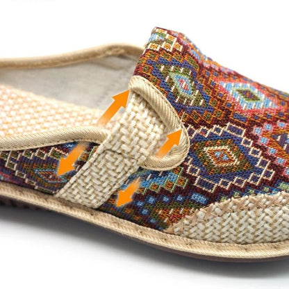 🔥Buy any 2 Get 10% off🔥Soft Sole Embroidered Summer Slip