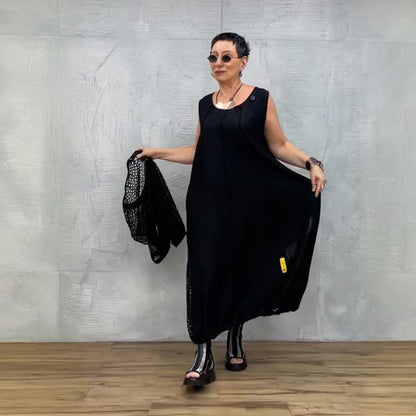 ⏳Time-Limited Special⏰Women's Sleeveless Dress & Cover-Up Set