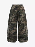 Relaxed Leopard Camouflage Pants