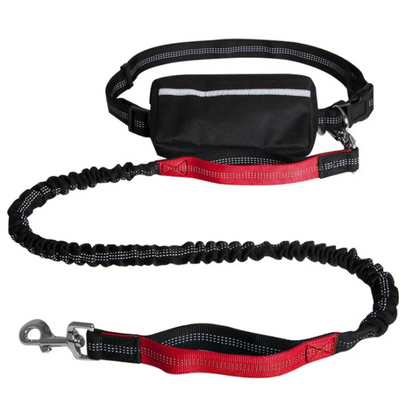 Running Hands Free Waist Bag Dog Leash