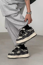 Niceprimes Vintage Wash Denim Sneakers