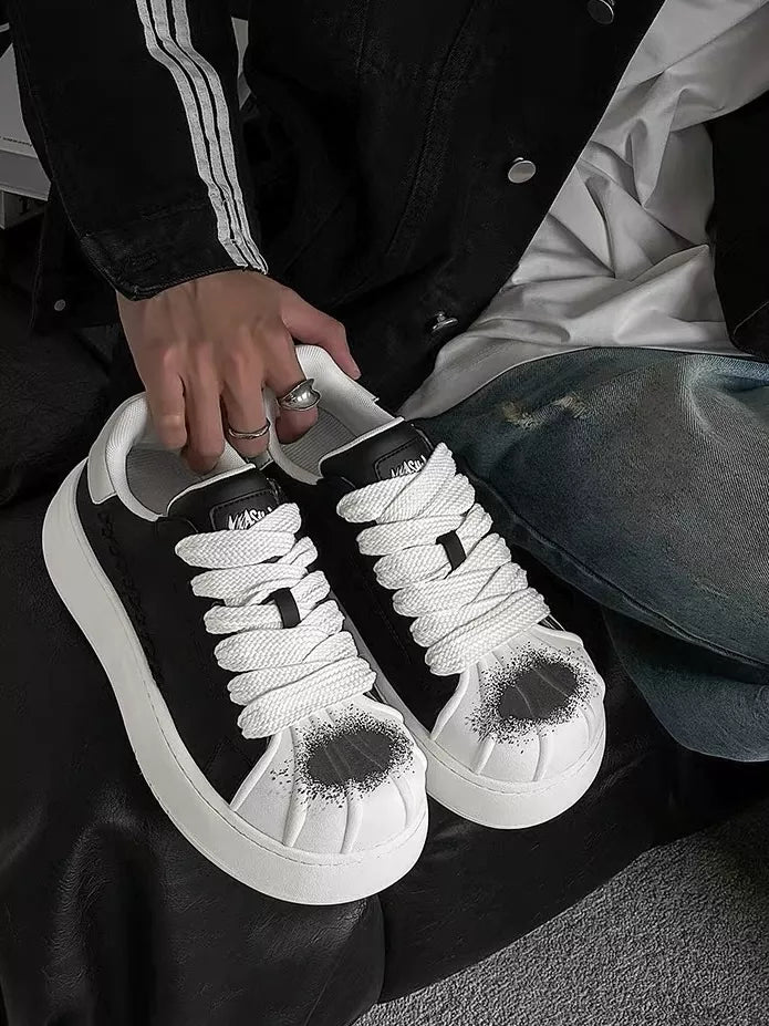 Niceprimes Retro Chunky Fat Lace Sneakers