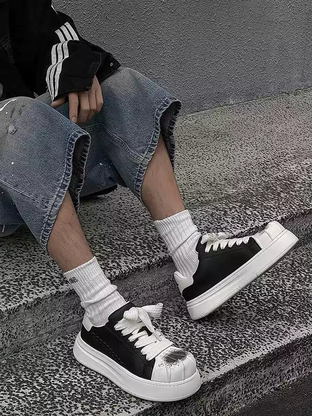 Niceprimes Retro Chunky Fat Lace Sneakers