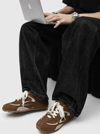 Low-Top Suede Vintage German Training Sneakers