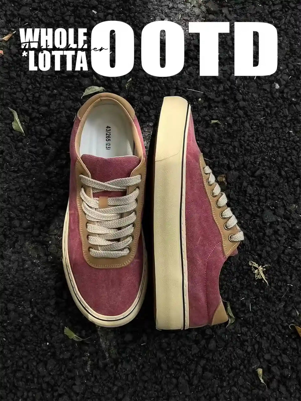 Vintage Denim Canvas Low-Top Sneakers