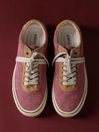 Vintage Denim Canvas Low-Top Sneakers