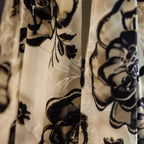 Elegant Floral Chiffon Dress