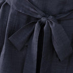 Sophisticated V-Neck Wrap Top & Wide-Leg Pants Ensemble