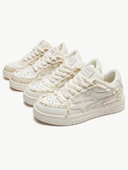 Niceprimes Casual White Board Sneakers