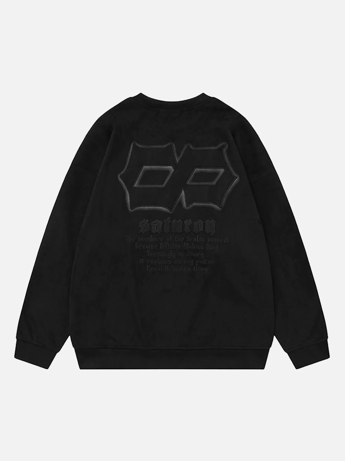 Niceprimes Embroidered Pullover Sweatshirt