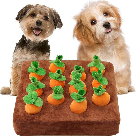 Carrot Farm Dog Durable Chew Sniff Toy