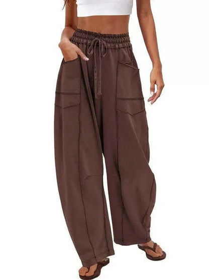 Women’s Wide Leg Lounge Sweatpants with Pockets