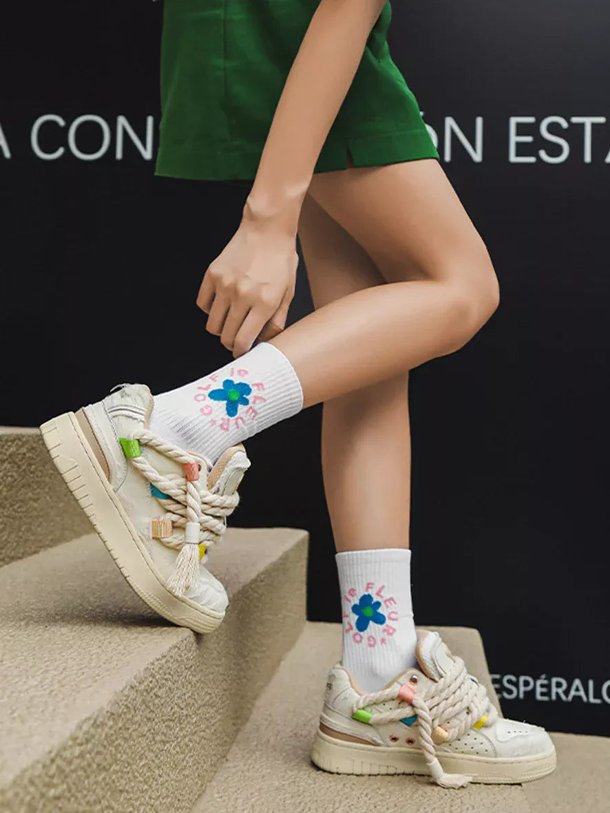 Niceprimes Hip-hop Versatile Dirty Braid Bread Shoes