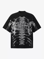 Vintage Distressed Camo Layered Graphic Tee