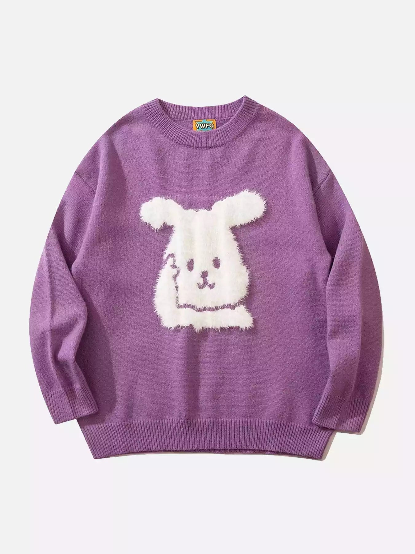 Niceprimes Plush Rabbit Couple Knit Sweater