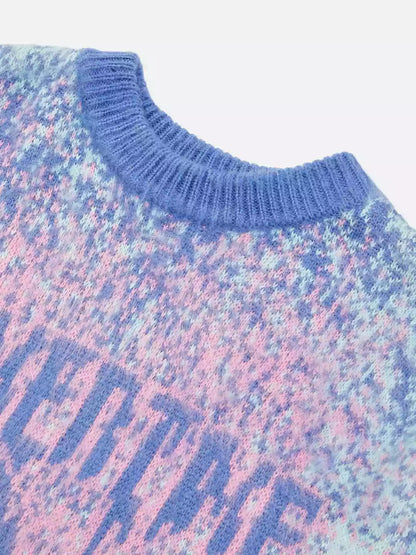 Niceprimes Gradient Spider Sweater