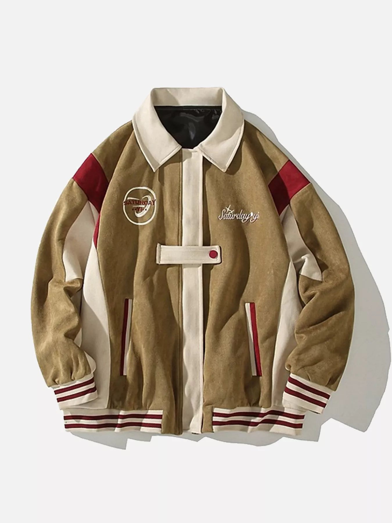 Niceprimes Embroidered Suede Jacket