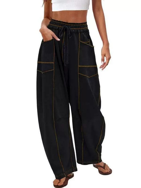 Women’s Wide Leg Lounge Sweatpants with Pockets