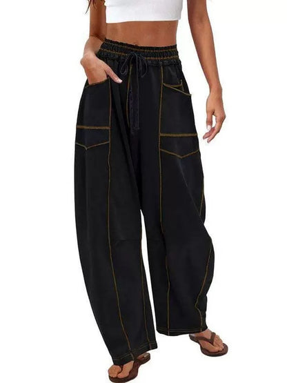 Women’s Wide Leg Lounge Sweatpants with Pockets