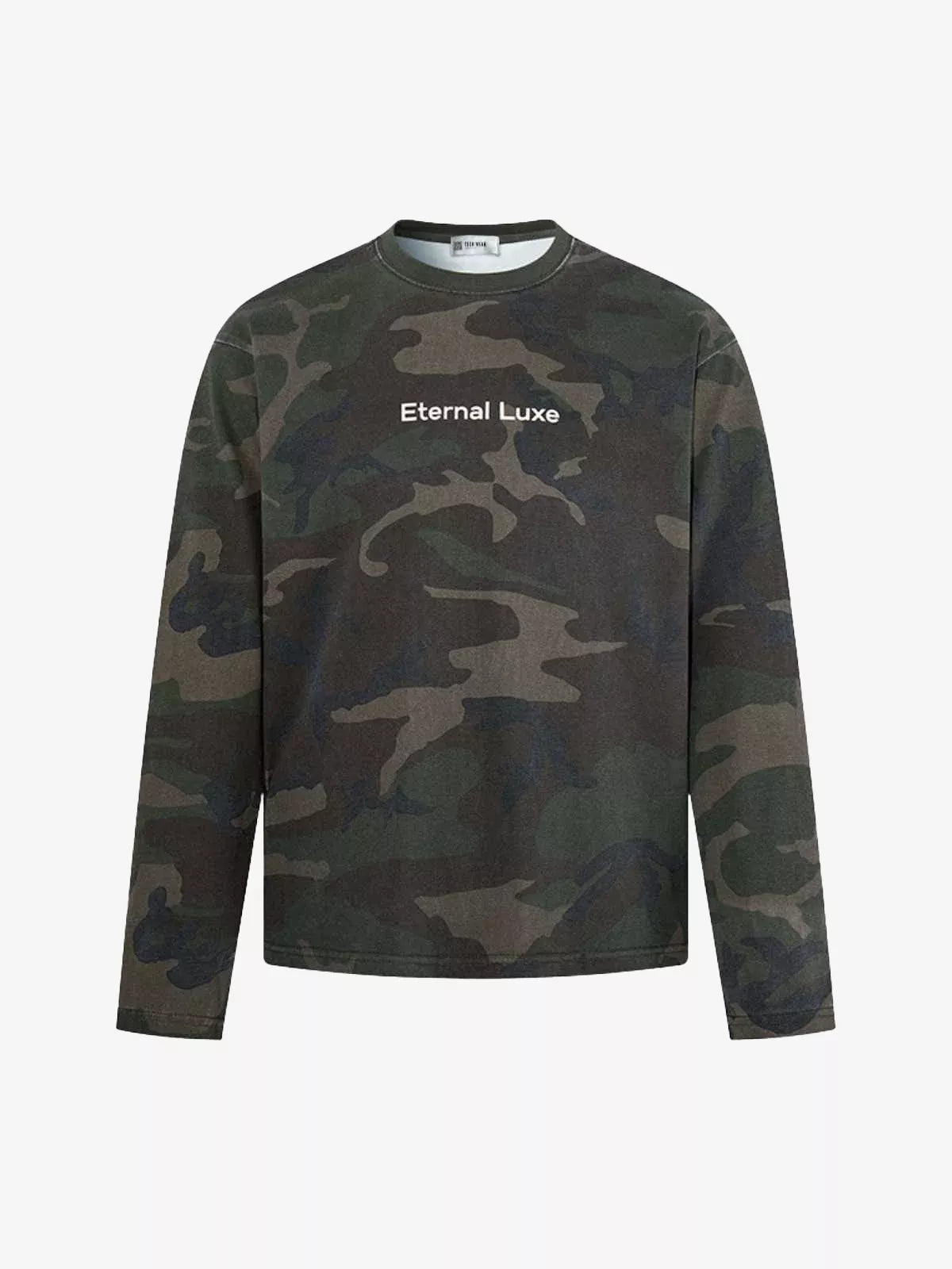 Printed Camo Long Sleeve