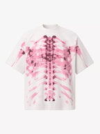 Vintage Distressed Camo Layered Graphic Tee