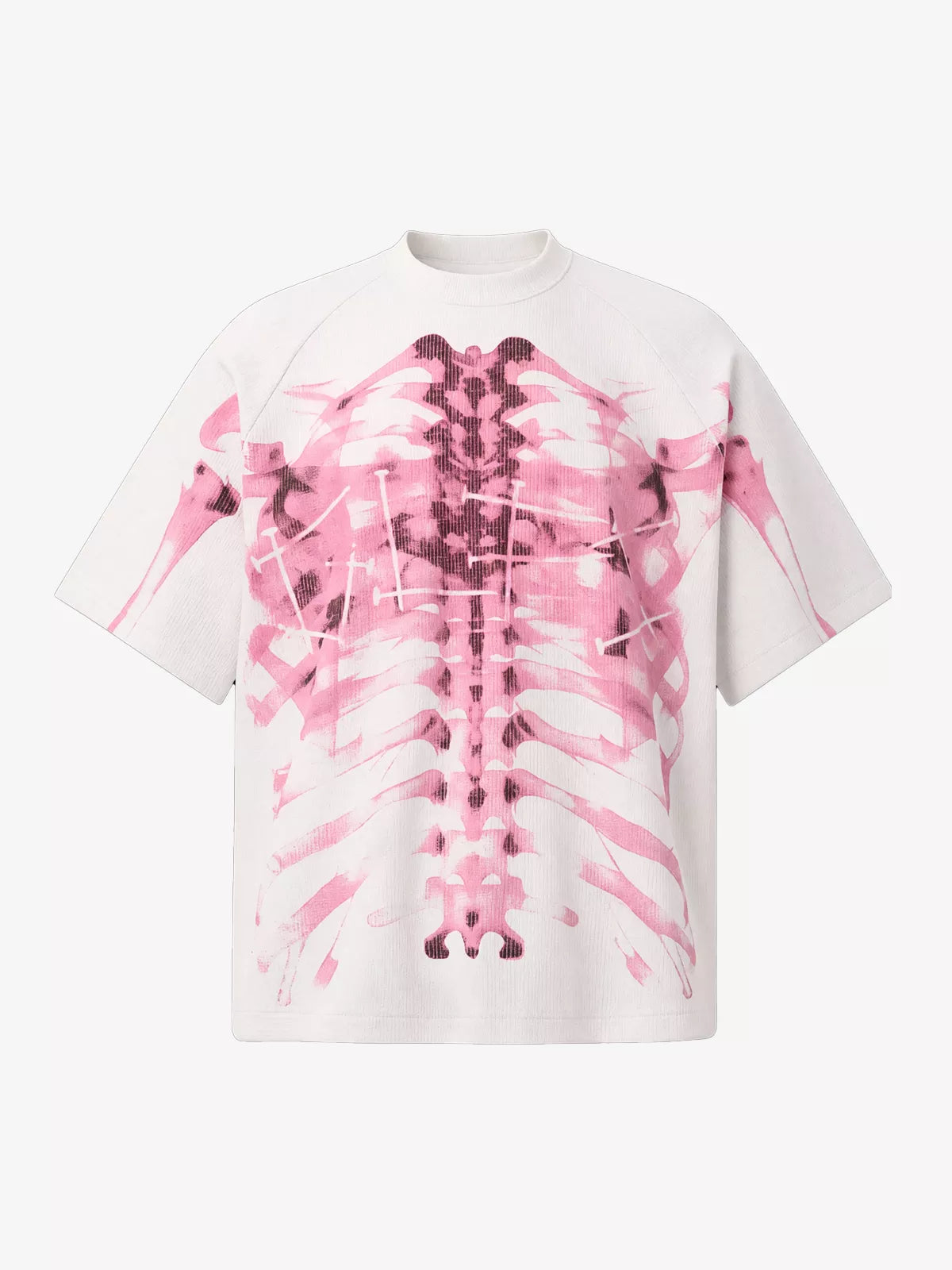 Vintage Distressed Camo Layered Graphic Tee